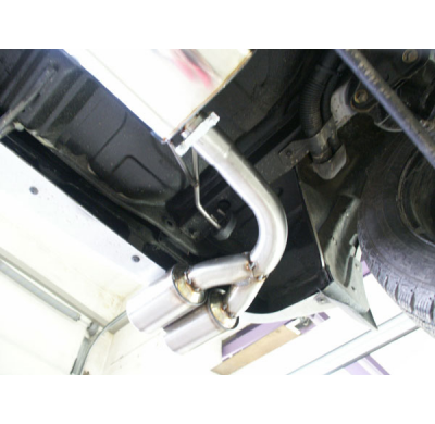 Escape FOX Kia Cerato Schrägheck escape final salida duplex - 2x80 12 duplex