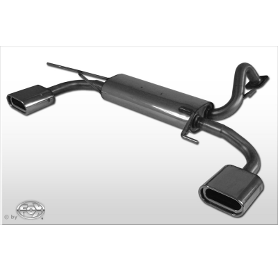 Escape FOX Kia Cerato Schrägheck escape final salida duplex - 135x85 53 duplex