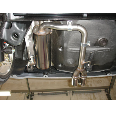 Escape FOX Kia Picanto escape final salida central - 2x70 16