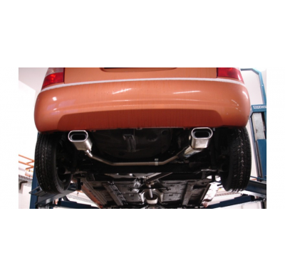 Escape FOX Kia Picanto escape final salida duplex - 135x80 53 duplex