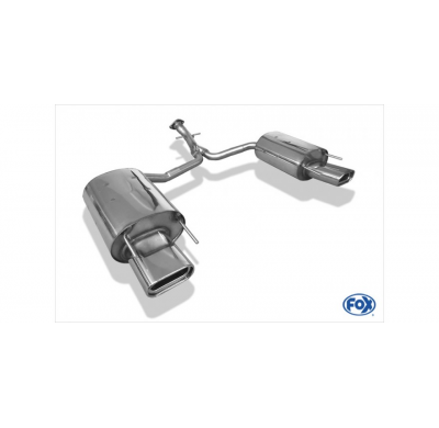 Escape FOX Lexus IS 250 escape final duplex - 160x80 53 duplex - fitted for the original paragolpes