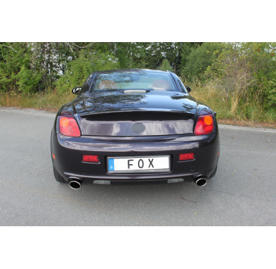 Escape FOX Lexus SC430 escape final cross salida duplex - 115x85 38 duplex