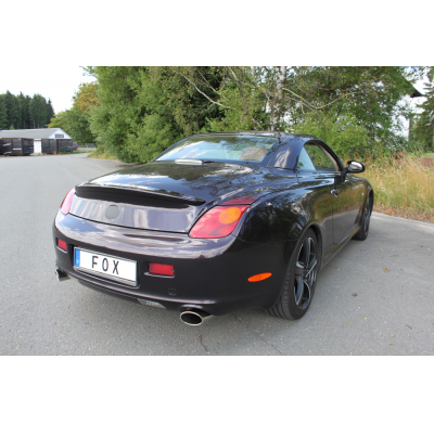 Escape FOX Lexus SC430 escape final cross salida duplex - 115x85 38 duplex