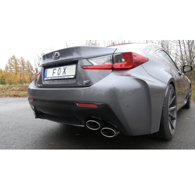 Escape FOX Lexus RC F escape final duplex - 2x115x85 type 38 duplex