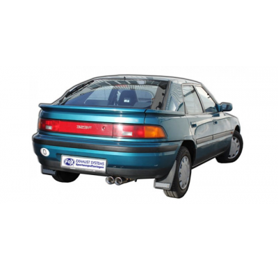 Escape FOX Mazda 323 BG/ MX3 EC escape final with flange - 2x80 13