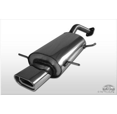 Escape FOX Mazda 323 BG notchback escape final with flange - 135x80 53