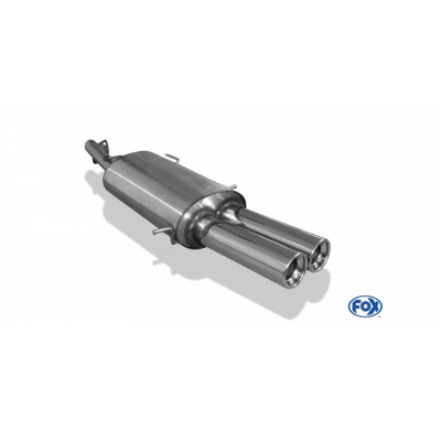 Escape FOX Mazda 323 BG notchback escape final with flange - 2x80 13