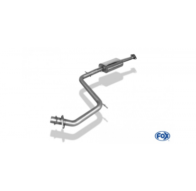 Escape FOX Mazda MX3 EC escape delantero with tulip and flange