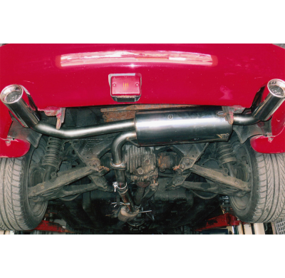 Escape FOX Mazda MX5 NA escape final salida duplex - 1x90 13 duplex