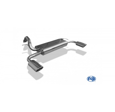 Escape FOX Mazda 5 - CW escape final cross salida duplex - 115x85 32 duplex