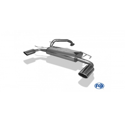 Escape FOX Mazda 5 - CW escape final cross salida duplex - 115x85 32 duplex