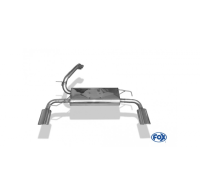 Escape FOX Mazda 5 - CW escape final cross salida duplex - 115x85 32 duplex