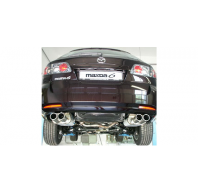 Escape FOX Mazda 6 reestyling escape final salida duplex - 2x80 13 duplex