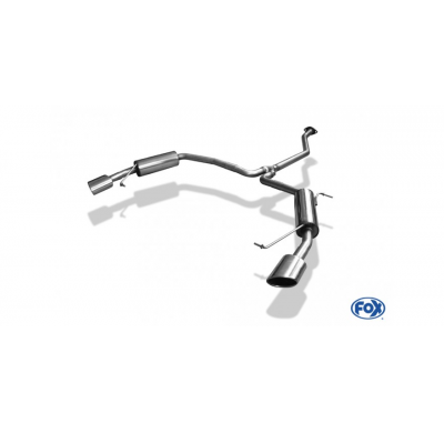 Escape FOX Mazda 6 GH diesel escape final duplex - 115x85 38 duplex