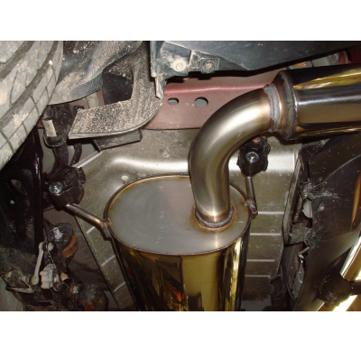 Escape FOX Mazda CX7 escape final cross salida duplex - 1x114 13 duplex