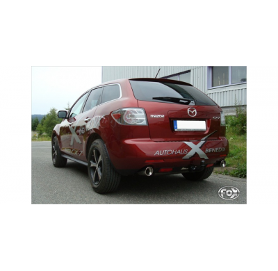 Escape FOX Mazda CX7 escape final cross salida duplex - 1x100 17 duplex