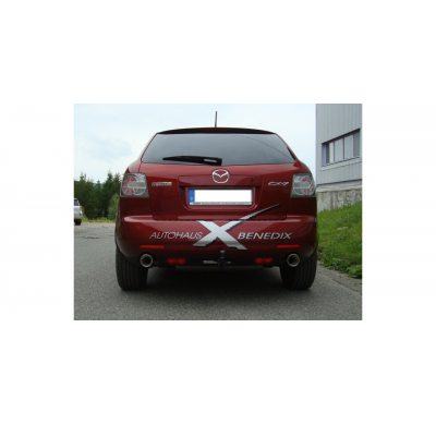 Escape FOX Mazda CX7 escape final cross salida duplex - 1x100 17 duplex