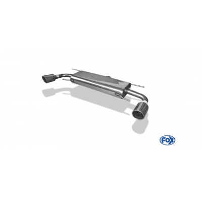 Escape FOX Mazda 3 - BM escape final duplex - sin colas de escapes