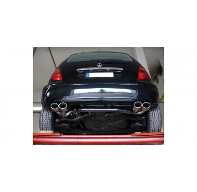 Escape FOX Mercedes A-Class W169 escape final salida duplex - 2x106x71 32 duplex