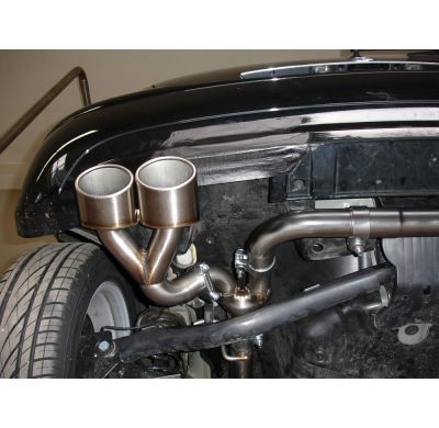 Escape FOX Mercedes A-Class W169 escape final salida duplex - 2x106x71 32 duplex