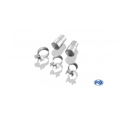 FOX Escape trasero salida cruzada derecha / izquierda - 140x90 tipo 32 Mercedes Clase B - 246 - 4-matic Año:Desde 2011 2,0l