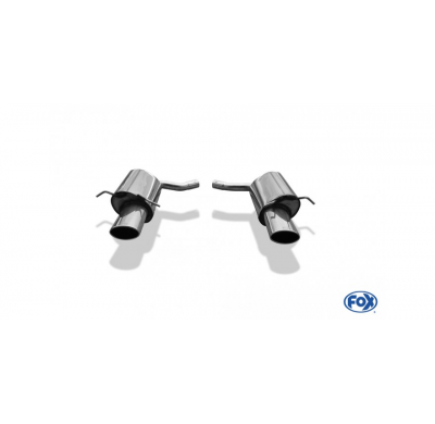 Escape FOX Mercedes C-Class 6 cylinders - W204/S204 escape final duplex - 140x90 32 duplex