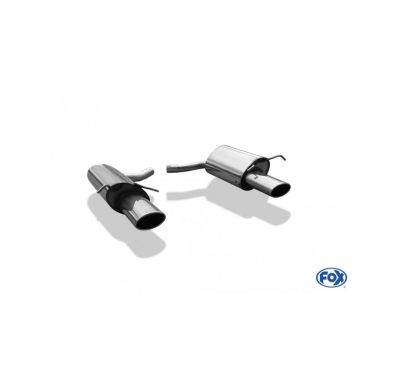 Escape FOX Mercedes C-Class 6 cylinders - W204/S204 escape final duplex - 140x90 32 duplex