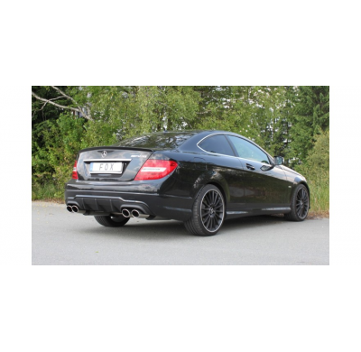 Mercedes Clase C Coupé 6 cilindros - C204 Paquete AMG silenciador trasero derecho/izquierdo - 2x115x85 tipo 32 derecho/izquierdo