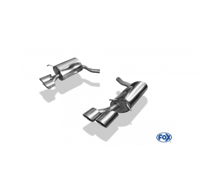 Escape FOX Mercedes C-Class 6 cylinders - W204/S204 escape final duplex - 2x115x85 32 duplex