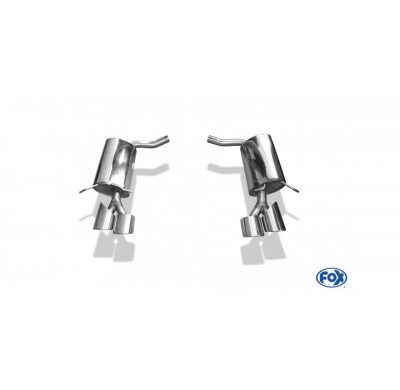 Escape FOX Mercedes C-Class 6 cylinders - W204/S204 escape final duplex - 2x115x85 32 duplex