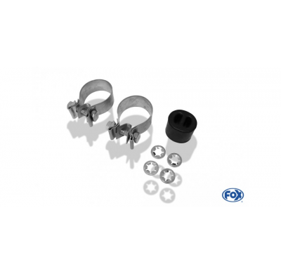 Escape FOX Mercedes C-Class 6 cylinders - W204/S204 escape final duplex - 2x115x85 32 duplex