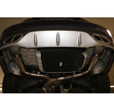 Escape FOX Mercedes C-Klasse 205 Limousine/ Break Escape Final Duplex without tailpipes