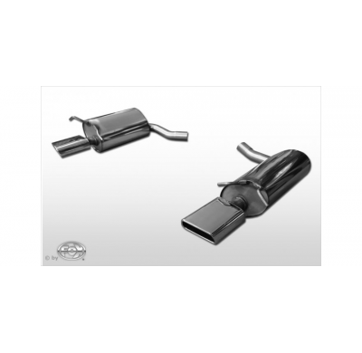 Escape FOX Mercedes E-Class Cabrio A207 - 6 cylinders escape final duplex - 145x65 59 duplex