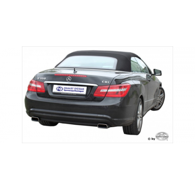 Escape FOX Mercedes E-Class Cabrio A207 - 6 cylinders escape final duplex - 145x65 59 duplex