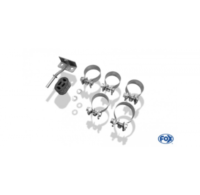 Escape FOX Mercedes E-Class W212- 4 cylinders escape final duplex - 2x70 16 duplex