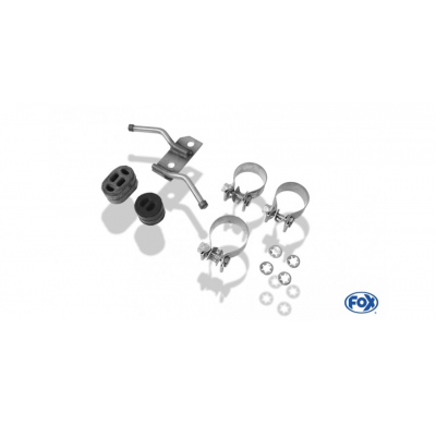 Escape FOX Mercedes E-Class Cabrio A207 4 cylinders escape final duplex - 2x70 16 duplex