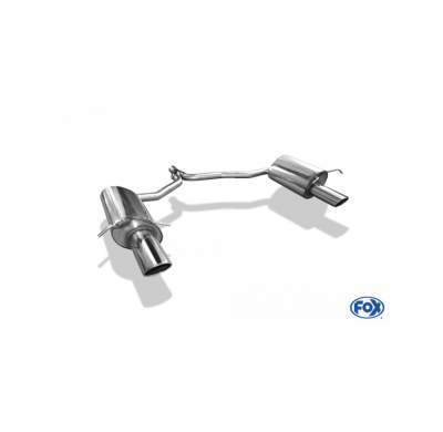 Escape FOX Mercedes E-Class Coupe C207 - 4 cylinders escape final duplex - 1x115x85 32 duplex