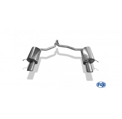 Escape FOX Mercedes E-Class Coupe C207 - 4 cylinders escape final duplex - 1x115x85 32 duplex