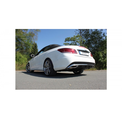 Escape FOX Mercedes E-Class A207 4-cylinder reestyling escape final duplex - with tailpipe tulip