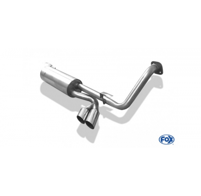 Escape FOX Mercedes G-Class 463 escape final exit laterally - 2x76 14