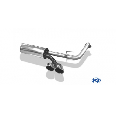 Escape FOX Mercedes G-Class 463 escape final exit laterally - 2x115x85 38