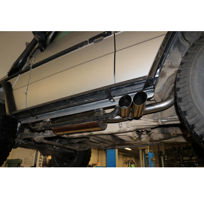 Escape FOX Mercedes G-Class 463 escape final exit laterally - 2x80 14