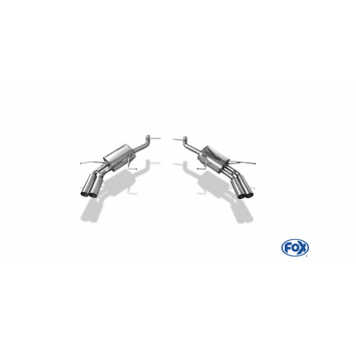 Escape FOX Mercedes GL-Class X164 escape final duplex - 2x76 10 duplex