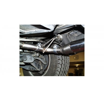 Escape FOX Mercedes M-Class W163 escape final salida duplex (entre doble entrada) - 115x85 32 duplex