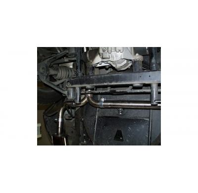 Escape FOX Mercedes M-Class W163 escape final salida duplex (entre 1 entrada) - 135x80 53 duplex