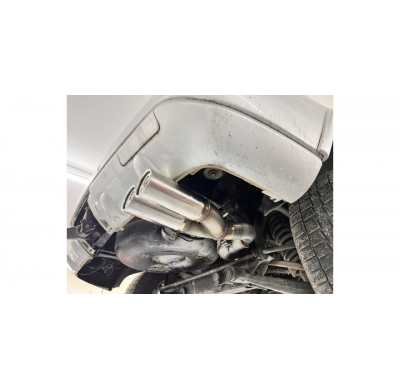 Mercedes M-Klasse Typ W163 - Escape deportivo facelift (entre doble flujo) - 2x80 tipo 13