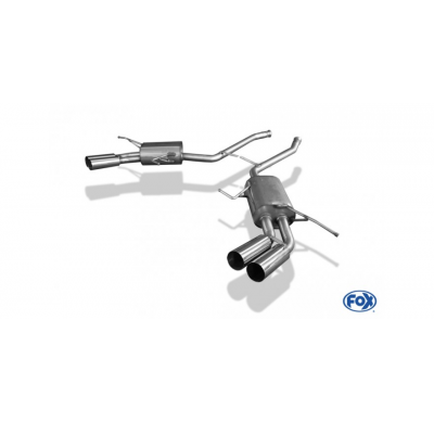 Escape FOX Mercedes M-Class W164 escape final duplex - 2x76 10 duplex