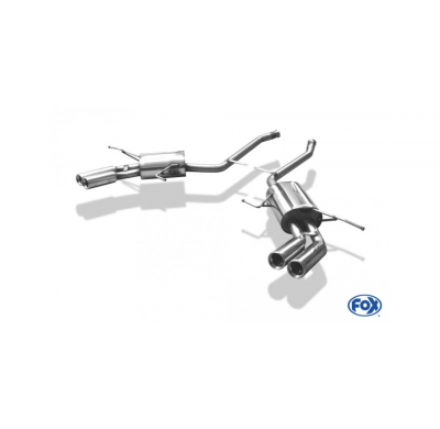 Escape FOX Mercedes M-Class W164 escape final duplex - 2x76 13 duplex