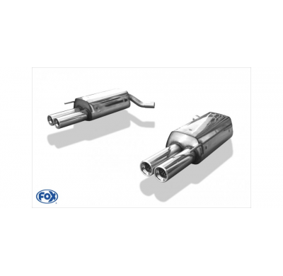 Escape FOX Mercedes S-Class 220 escape final duplex - 2x80 13 duplex