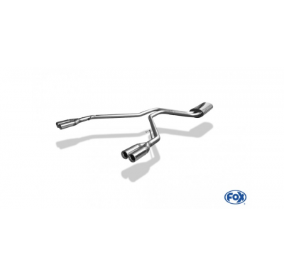 Escape FOX Mercedes Vito 638 escape final salida duplex - 2x80 13 duplex